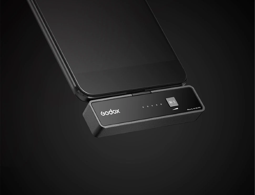 Радиосистема Godox MoveLink UC1 для смартфона, Черный детальное изображение - 10