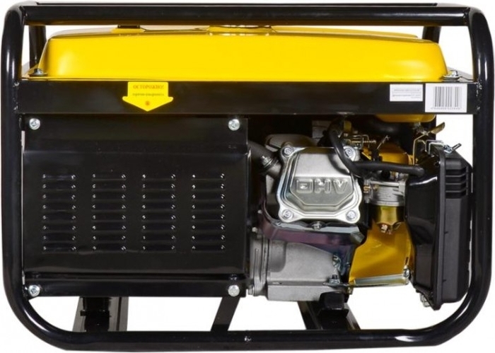 Генератор бензиновый EUROLUX G4000A 64/1/38, 3 кВт, Желтый №4