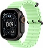Умные часы Apple Watch Ultra 3 49 мм, Black Titanium Case with Neon Green Ocean Band, Зеленый Неон вариант - 1