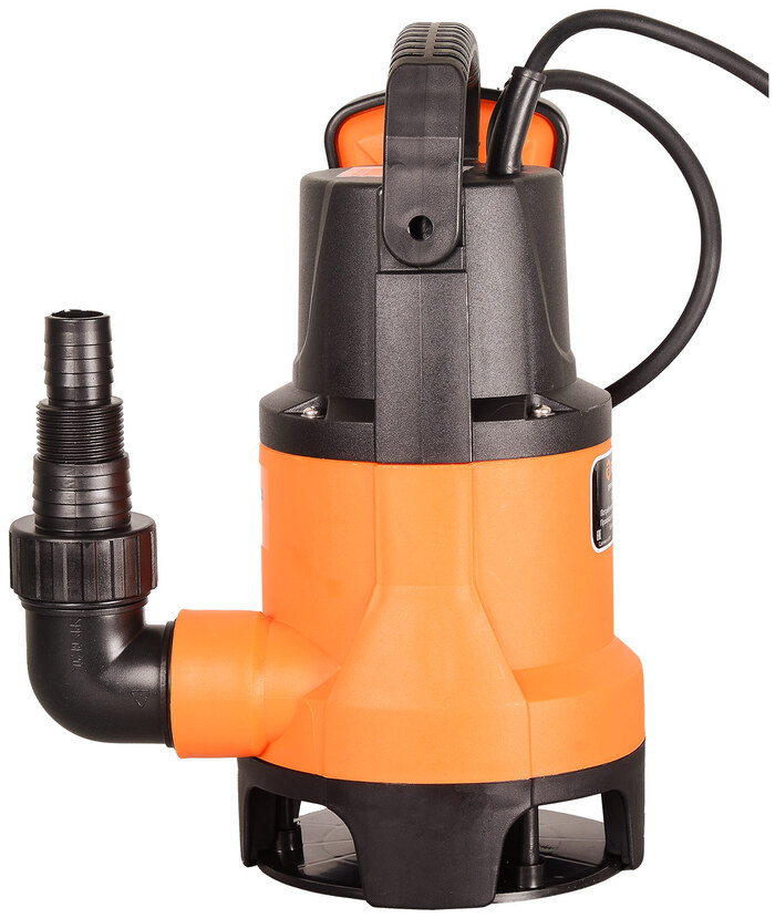 Насос Вихрь ДН-550, 217 л/мин, 40 мм, напор 8 м, d=40 мм, 550 Вт, Оранжевый №2