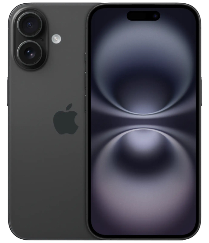 Смартфон Apple iPhone 16 256 Гб, Черный, Dual eSIM детальное изображение - 1