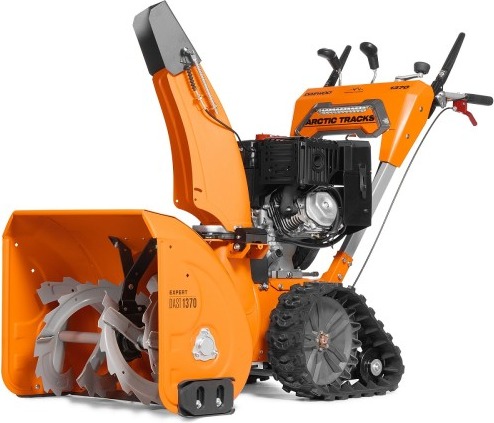 Снегоуборщик гусеничный бензиновый Daewoo DAST 1370 с электрозапуском DAST 1370 (LCT), 11 л.с., 8090 Вт, Оранжевый/Серый детальное изображение - 1