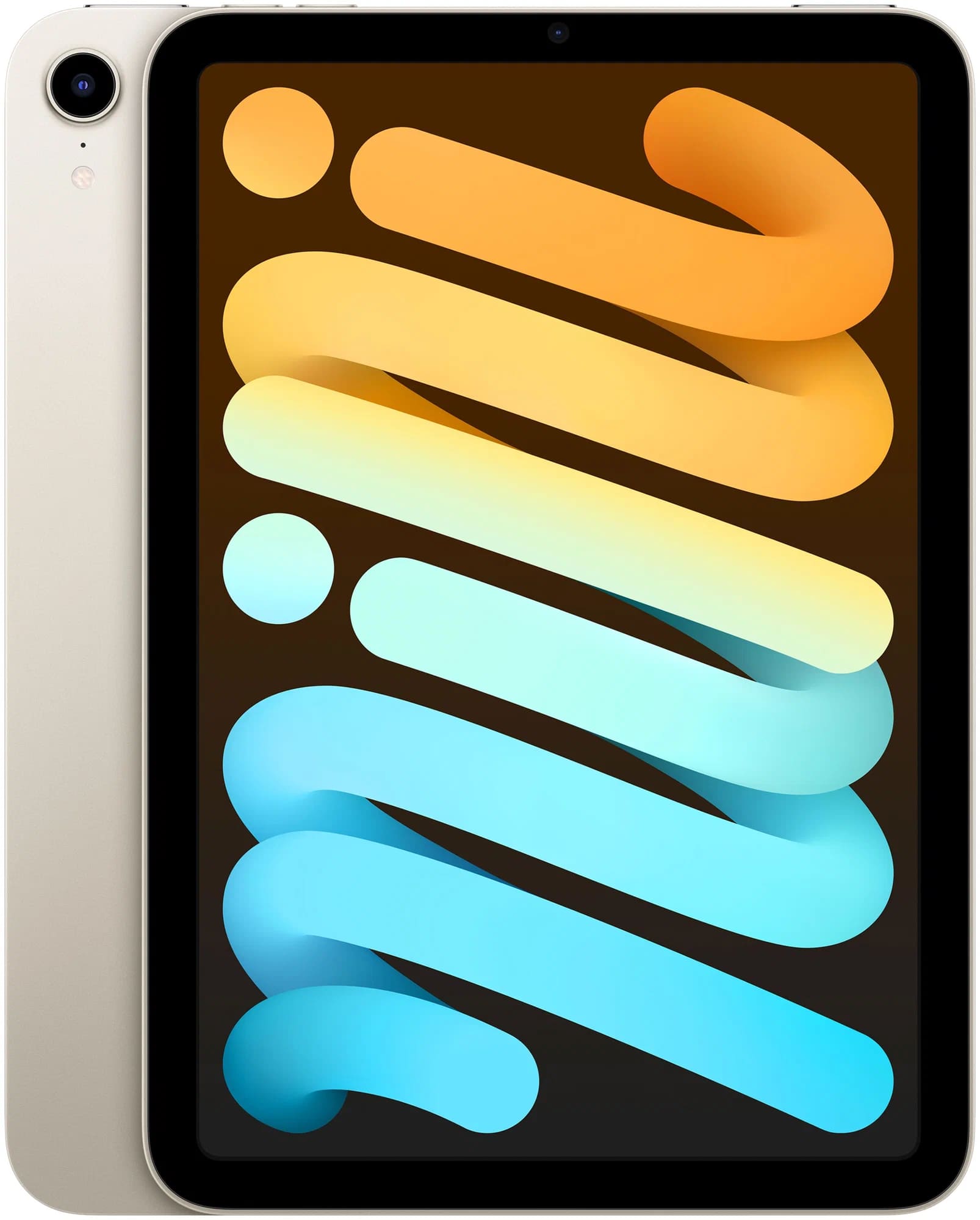 Планшет Apple iPad mini 2021 256 ГБ, Сияющая звезда, Wi-Fi + Cellular детальное изображение - 1