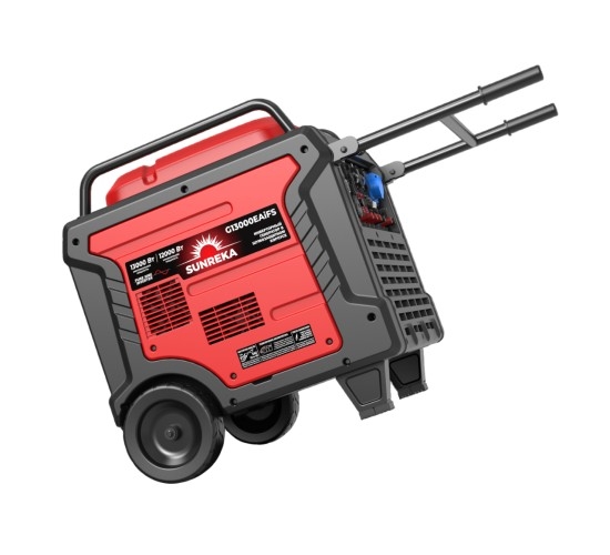 Генератор бензиновый SUNREKA G13000EAiFS 211037, 12 кВт, Красный детальное изображение - 8