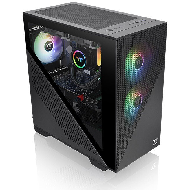 Корпус Thermaltake Divider 170 TG ARGB (CA-1S4-00S1WN-00), Черный детальное изображение - 2