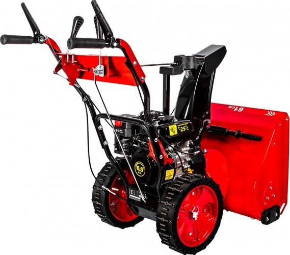 Снегоуборщик бензиновый DDE ST6563 796-665, 6.5 л.с., 4100 Вт, Красный/Черный детальное изображение - 3