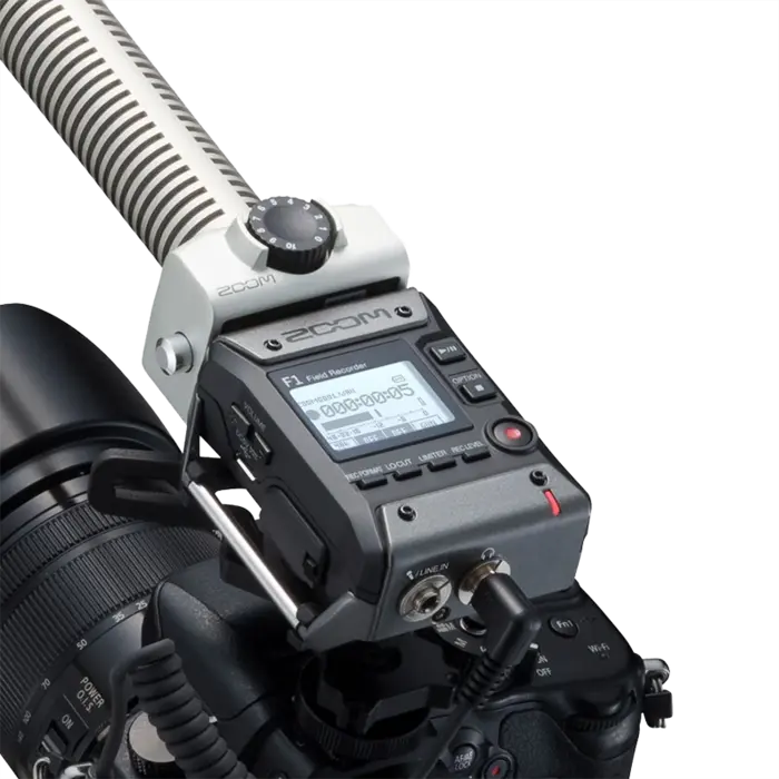 Рекордер Zoom F1-SP, 24 бит, Серебряный №3