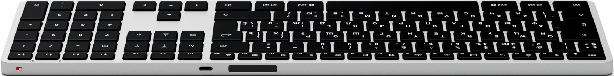 Клавиатура Satechi Slim X3 Backlit, ST-BTSX3S-RU, Серебряный детальное изображение - 4