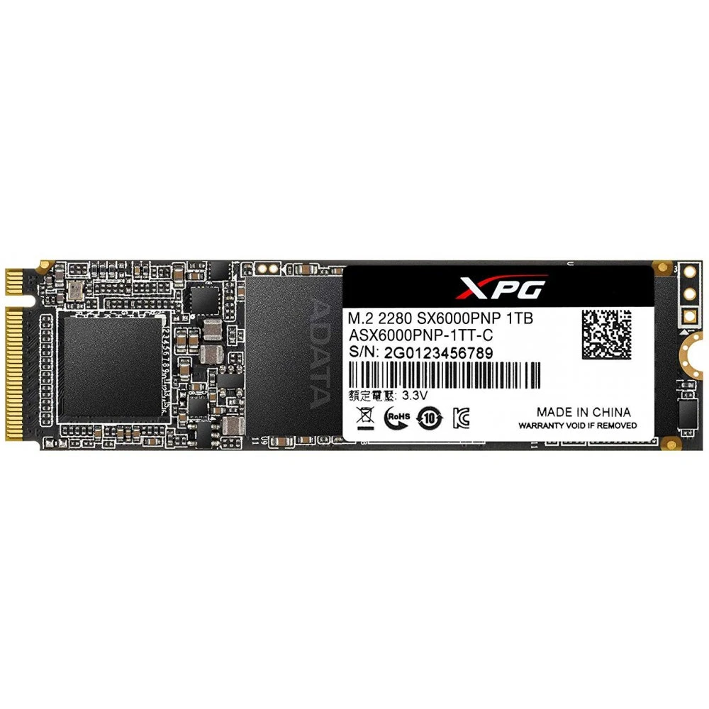 Накопитель SSD ADATA XPG SX6000 Pro ASX6000PNP-1TT-C, 1 Тб детальное изображение - 1