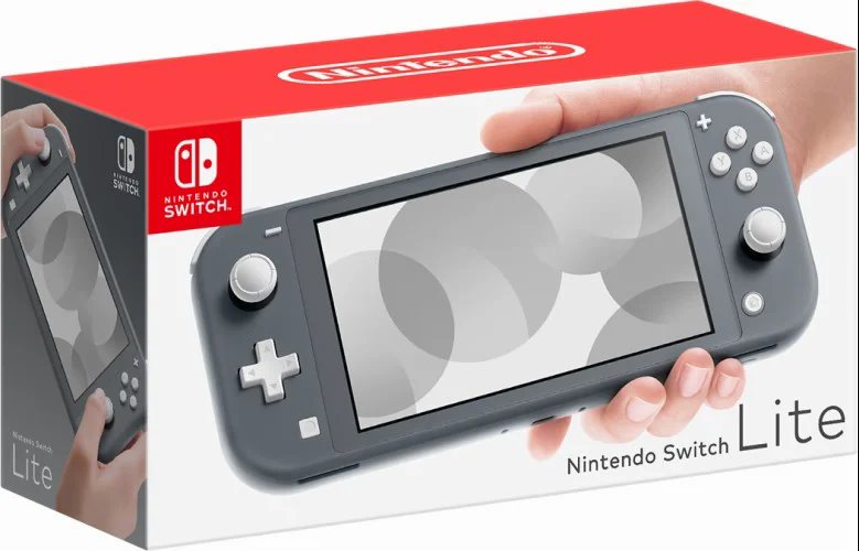 Портативная приставка  Nintendo Switch Lite 32 ГБ, Серый детальное изображение - 6