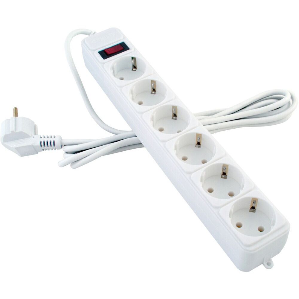 Сетевой фильтр ЭРА SFU-5es-2m-B, 2 м, Черный детальное изображение - 2