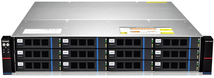 Серверный корпус Gooxi ST201-S12REJ, 550 Вт, Черный №1