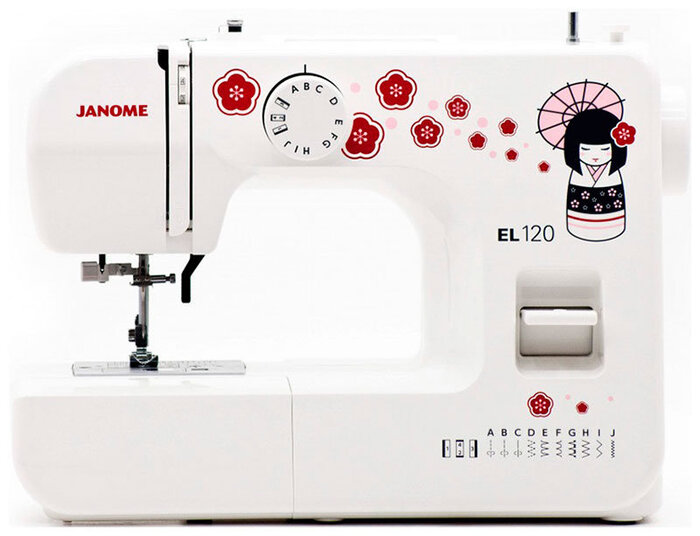 Швейная машина Janome EL120, Белый №1