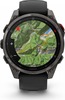 Смарт-часы Garmin Fenix 8 Pro AMOLED DLC, 51 мм, угольно-серый, черный силиконовый ремешок вариант - 6