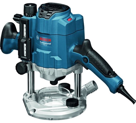 Фрезер Bosch GOF 1250 CE 0.601.626.000, 1250 Вт, Голубой детальное изображение - 1