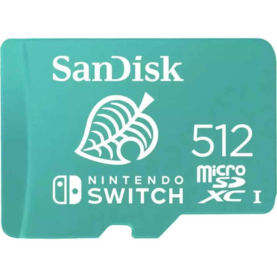 Карта памяти SanDisk Nintendo Switch MicroSD (SDSQXAO-512G-GN3ZN), 512 Гб детальное изображение - 1