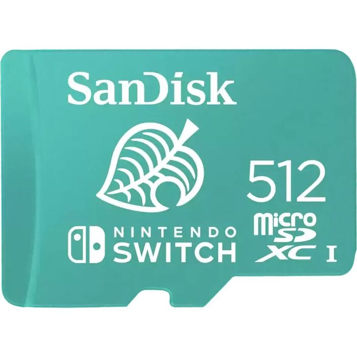 Карта памяти SanDisk Nintendo Switch MicroSD (SDSQXAO-512G-GN3ZN), 512 Гб №1