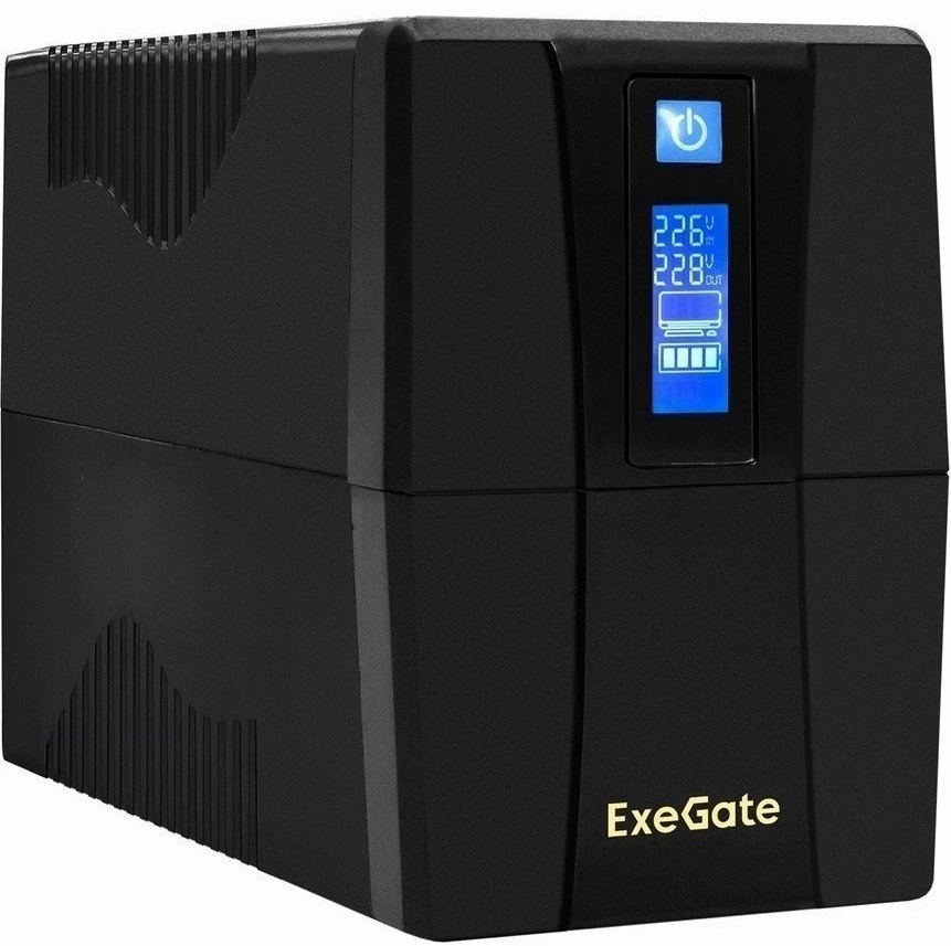 ИБП ExeGate Power Smart ULB-1000.LCD.AVR.4C13 детальное изображение - 1
