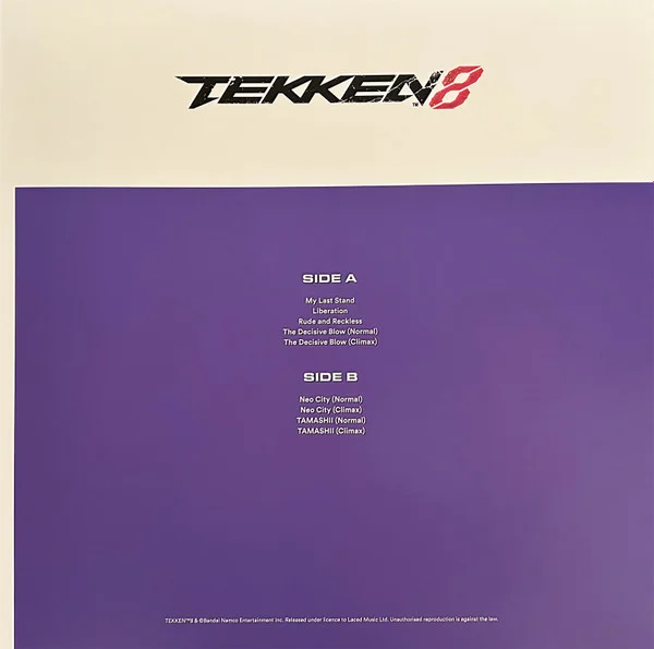 Виниловая пластинка Various – Tekken 8 Original Soundtrack (Coloured Blue Box) 5LP детальное изображение - 3