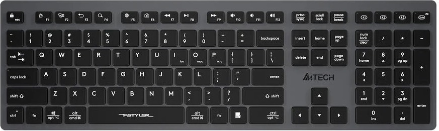 Клавиатура A4Tech FBX50C, Серый детальное изображение - 7