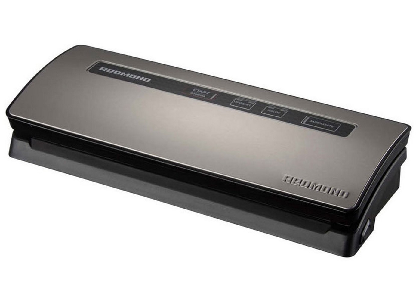 Вакуумный упаковщик Редмонд RVS-M 020, Серый металлик детальное изображение - 1