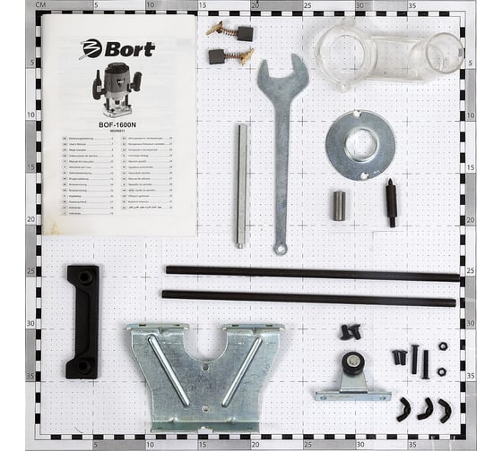 Фрезер BORT BOF-1600N 98290011, 1600 Вт, Голубой детальное изображение - 4