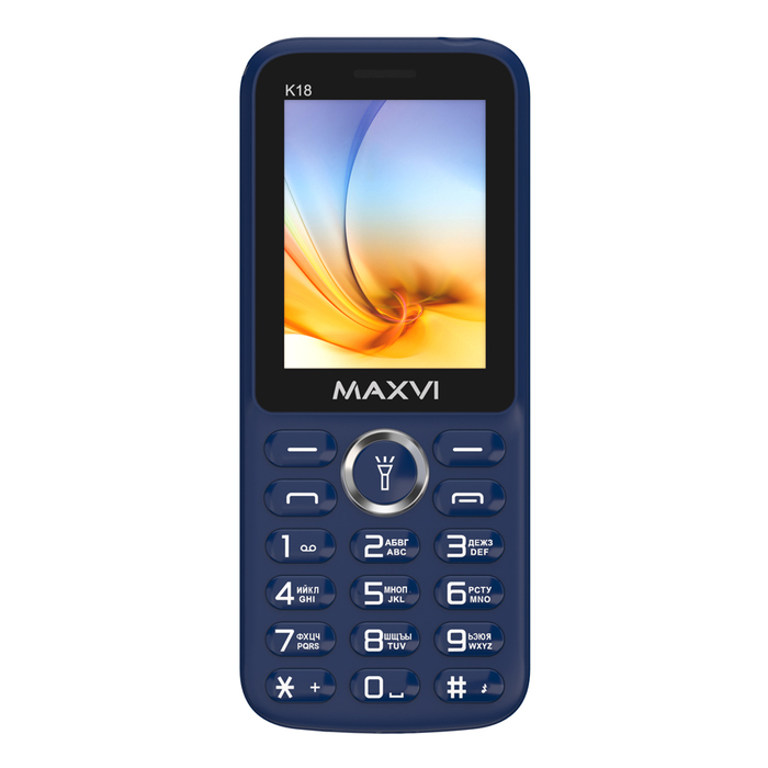 Мобильный телефон MAXVI K18, 32 Мб, Синий, Dual mini-SIM №4