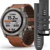 Смарт-часы Garmin Fenix 7X Sapphire Solar, 51 мм, Коричневый вариант - 3