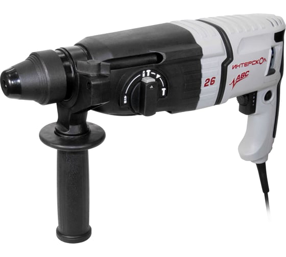Перфоратор Интерскол П-26/800АВС SDS plus, с АВС сист., кейс 426.0.4.40, 800 Вт, 3 Дж, 5100 уд/мин детальное изображение - 1