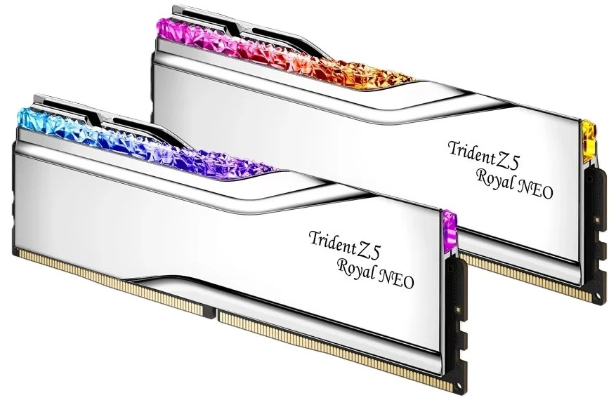 Оперативная память G.Skill Trident Z5 Royal Neo RGB DDR5 6000MHz, F5-6000J2636H16GX2-TR5NS, 2x16 Гб KIT, 32 Гб детальное изображение - 2