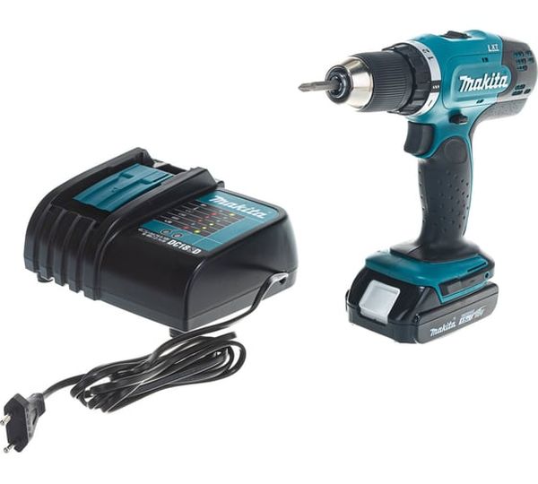 Аккумуляторная дрель-шуруповерт Makita DDF453SYX5, 18 В, 42 Нм, 1.5 А·ч  детальное изображение - 2
