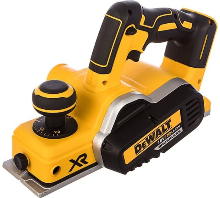 Электрический рубанок DEWALT DCP580N, 600 Вт,  Желтый №8