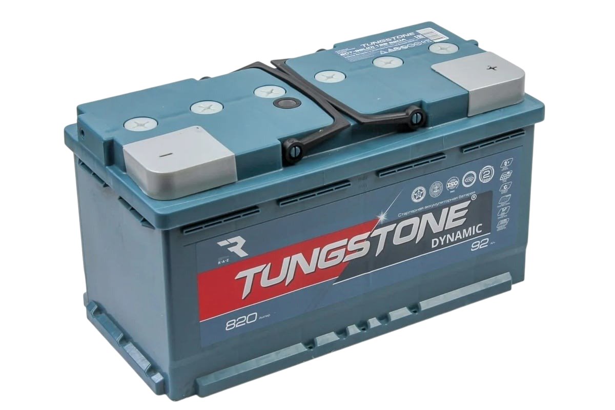 Аккумулятор Tungstone Dynamic 6ст, Обратная полярность, 92 А*ч детальное изображение - 1