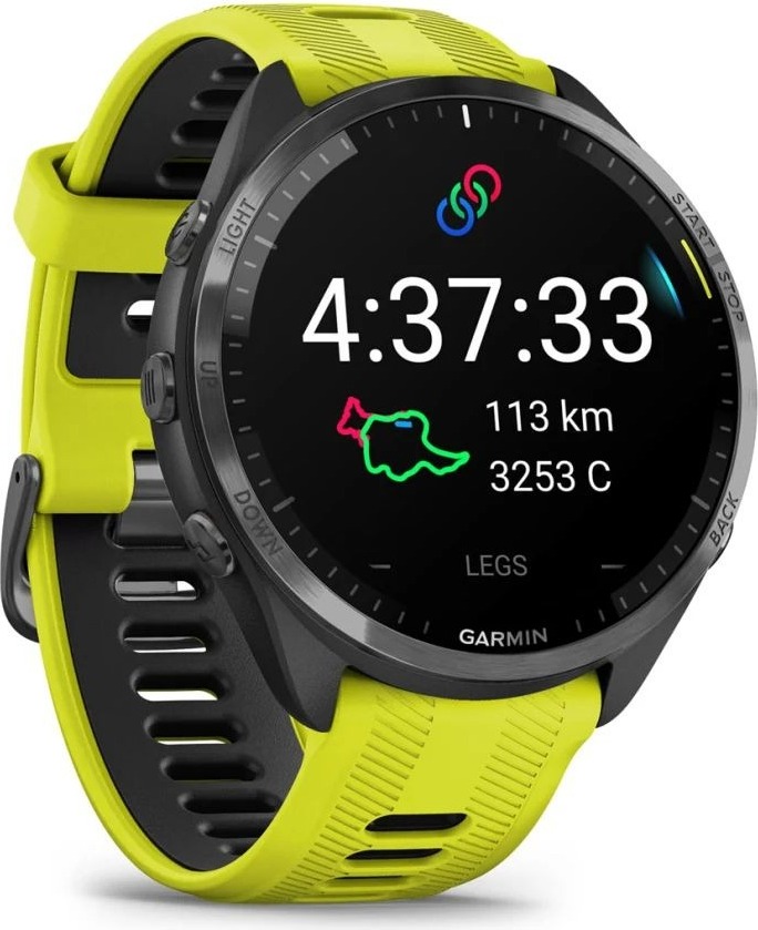 Смарт-часы Garmin Forerunner 965, Желтый детальное изображение - 2