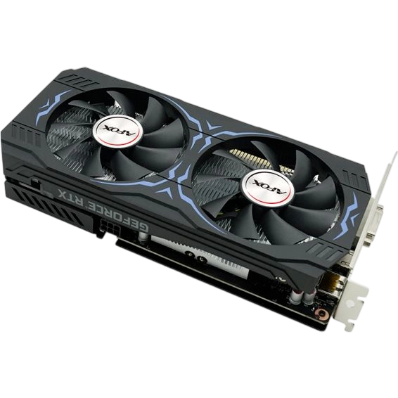 Видеокарта AFOX NVIDIA GeForce RTX 3050, AF3050-8GD6H2-V4, 8 ГБ, Синий детальное изображение - 2