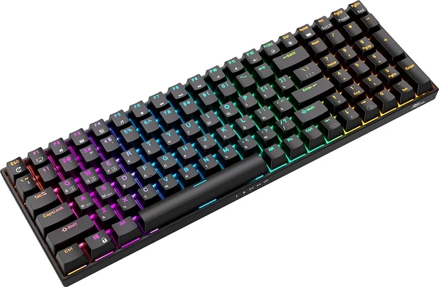 Клавиатура Royal Kludge RK100, Red Switch, Черный детальное изображение - 4