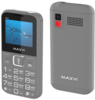 Мобильный телефон MAXVI B200, 32 Мб, Серый, Dual micro-SIM вариант - 1