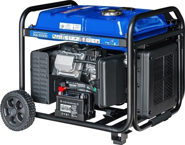 Генератор бензиновый ТСС SGG 6000Ei 060059, 6 кВт, Синий детальное изображение - 4