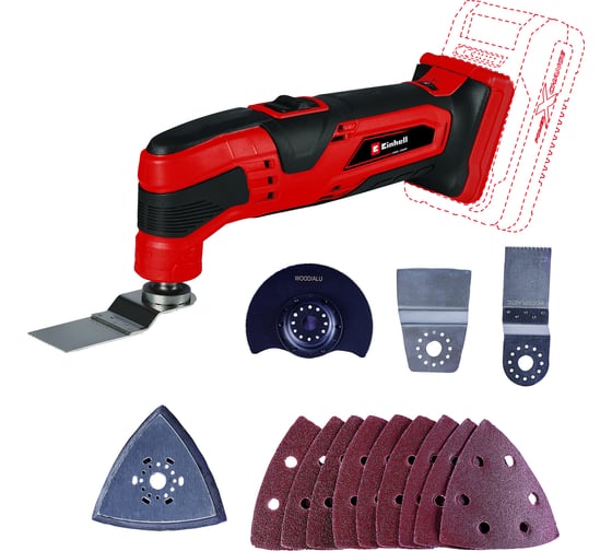 Многофункциональный инструмент Einhell PXC TC-MG 18 Li-Solo 4465170, 11000-20000 кол/мин детальное изображение - 1