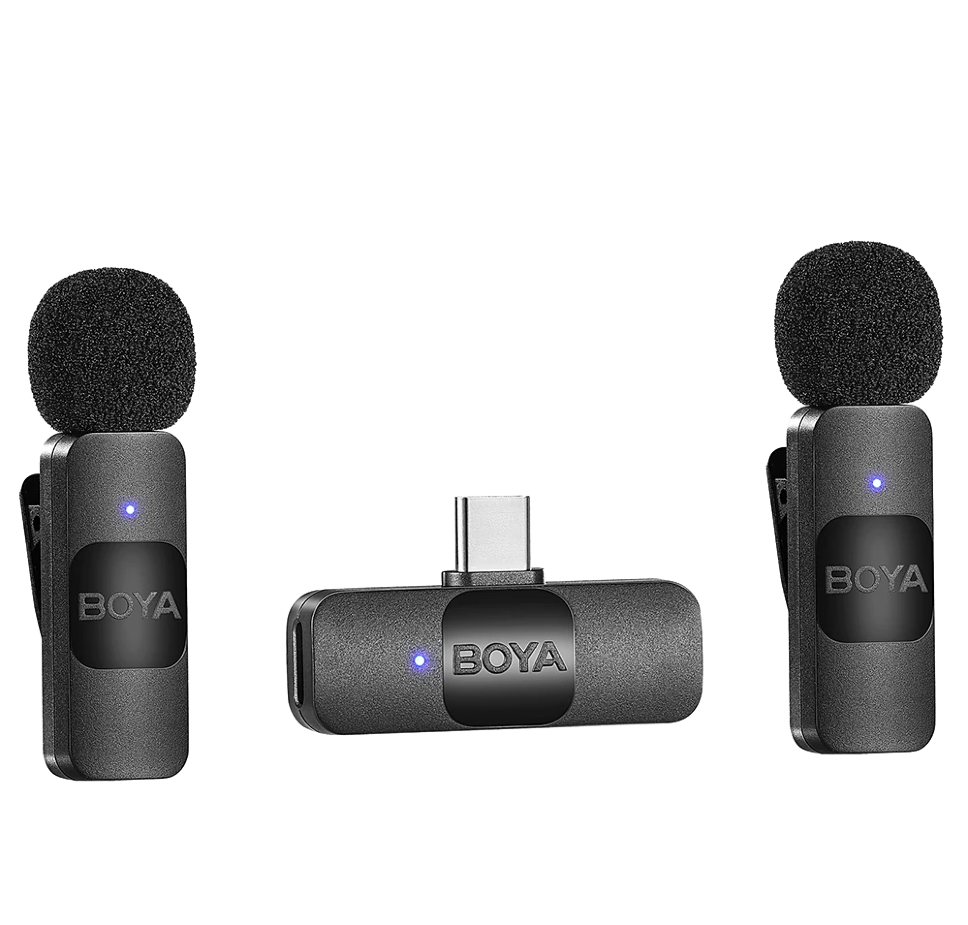 Радиосистема BOYA BY-V20 Type-C, Черный детальное изображение - 1