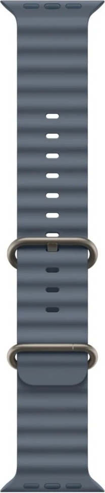 Умные часы Apple Watch Ultra 3 49 мм, Natural Titanium Case with Anchor Blue Ocean Band, Синий детальное изображение - 3
