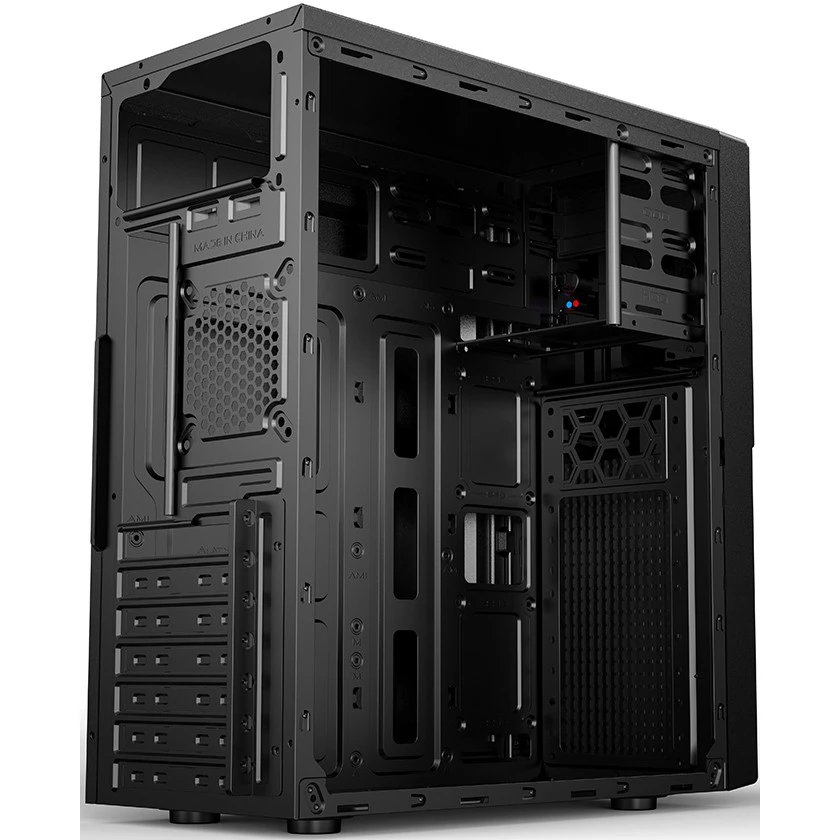 Корпус CBR PCC-ATX-E188-USB31-USB22-WPSU, Черный детальное изображение - 6