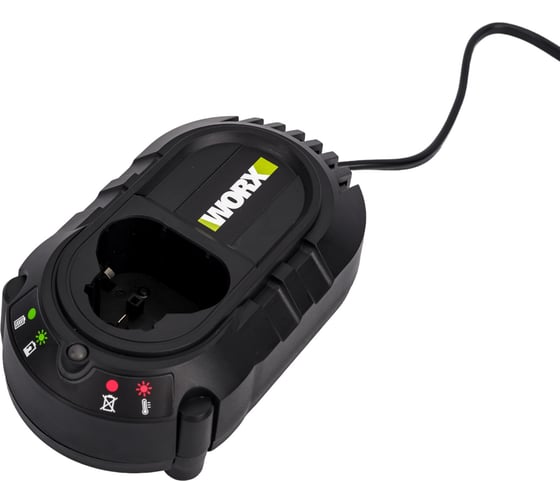 Дрель-шуруповерт WORX Professional аккумуляторный ударный бесщеточный, ЗУ, в кейсе WU131X, 12 В, 40 Нм, 2 А·ч детальное изображение - 14