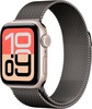 Умные часы Apple Watch SE 3 40 мм, GPS, Midnight Aluminium Case with Midnight Sport Band, Полуночный черный (S/M) вариант - 1