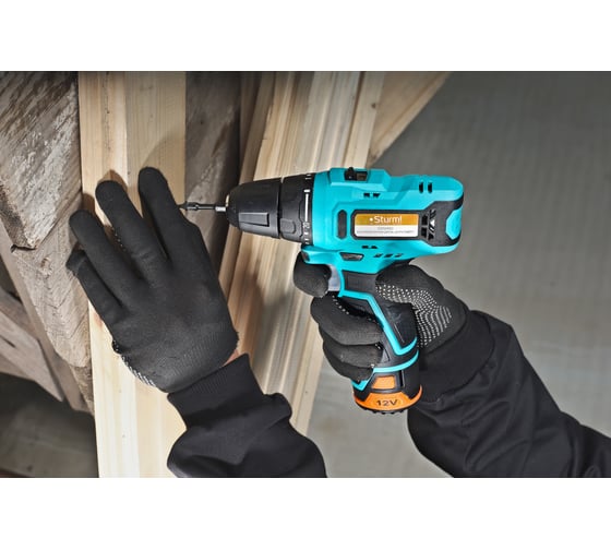 Аккумуляторный шуруповерт Sturm BatterySystem12V CD1240C, 12 В, 40 Нм, 2 А·ч детальное изображение - 8