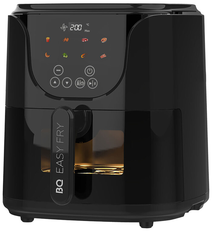 Аэрогриль BQ AF5011S, 5 л, 1500 Вт, Черный №1
