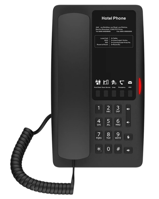 VoIP-телефон Fanvil (Linkvil) H4, Черный детальное изображение - 2