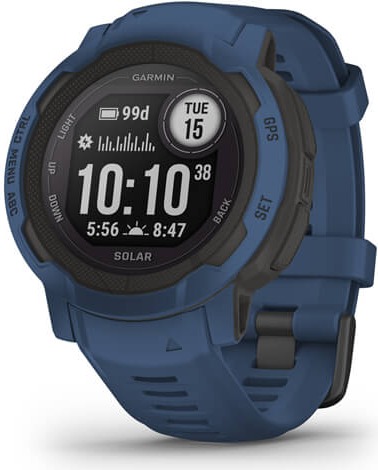 Смарт-часы Garmin Instinct 2 Solar, 45 мм, Синий детальное изображение - 1