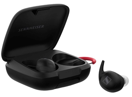 Беспроводные наушники Sennheiser Momentum Sport, Чёрный детальное изображение - 3