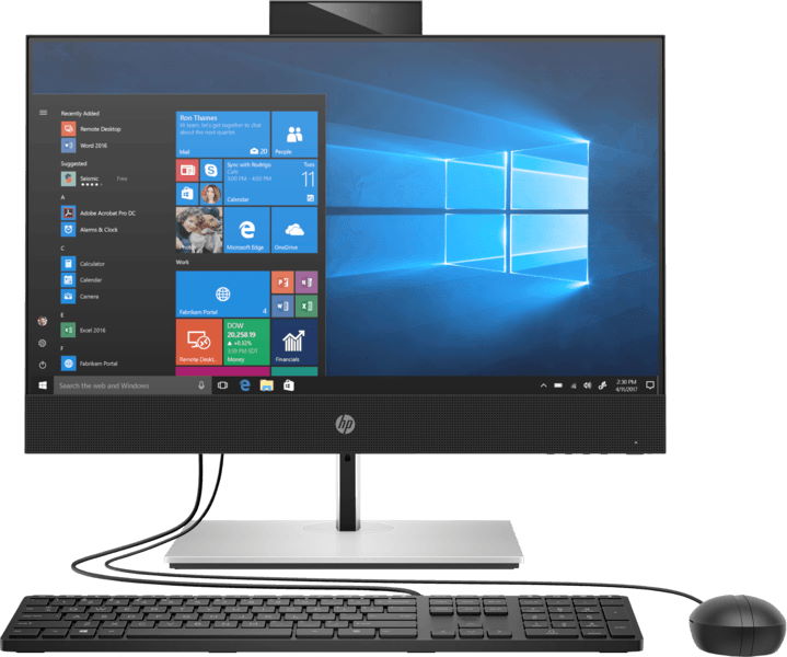 Моноблок HP ProOne 440 G6 All-in-One 1C7C2EA, Черный детальное изображение - 1